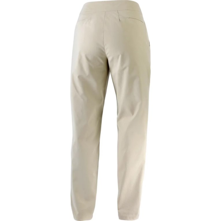 Cream Salomon Wayfarer City Women's Sport Pants | IE GO1582